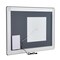 LED Wall Mounted Bathroom Vanity Mirror with Anti-Fog and 3 Color Light Settings